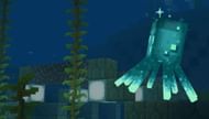 Glow squids don't offer much compared to standard squids (Image via Mojang)